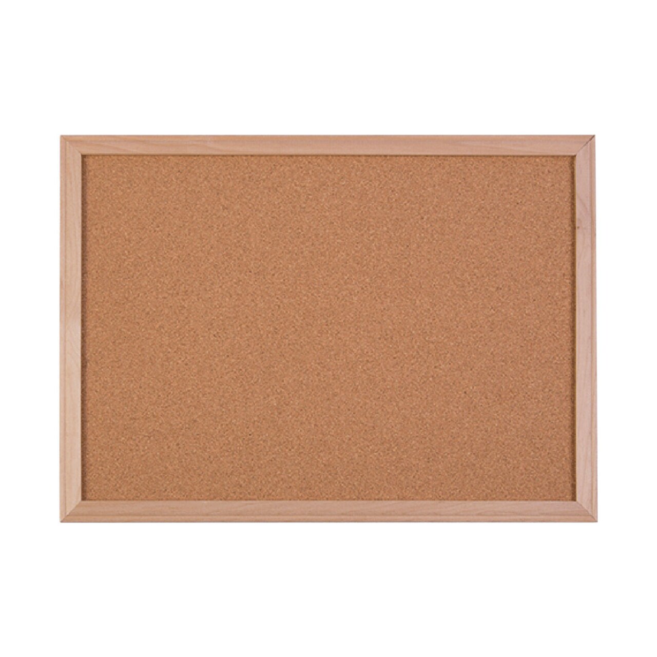 Flipside Products Inc 36" X 48" Wood Framed Cork Bulletin Board For Classroom And Office